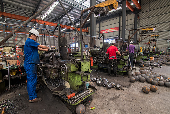 仪征网架配件车间